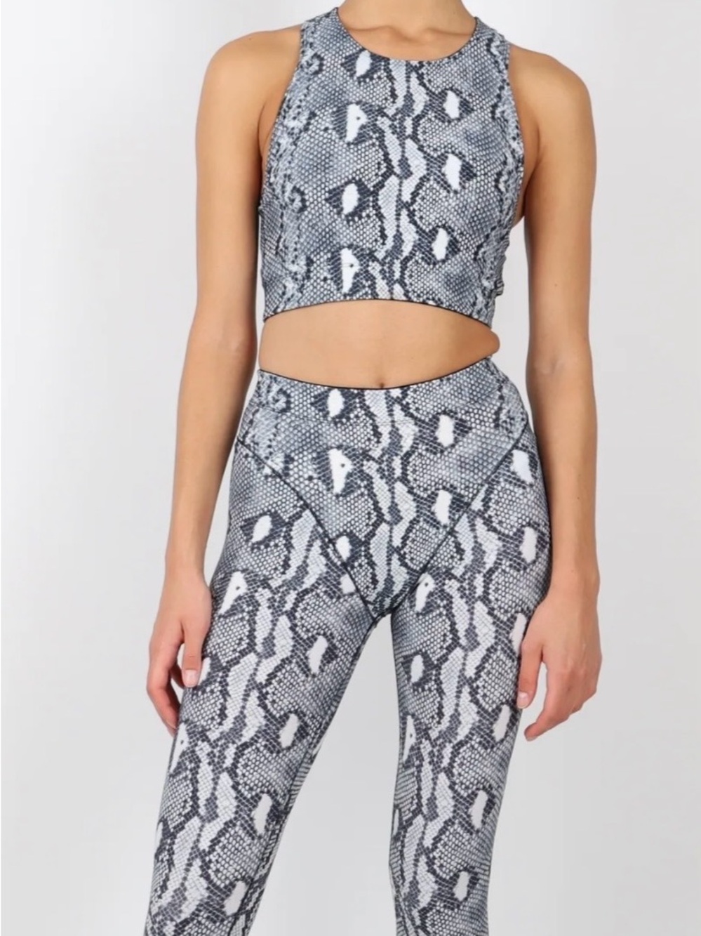 Adam Selman Sport Designer Holt Renfrew Snakeskin Leggings size XXS - paid $260